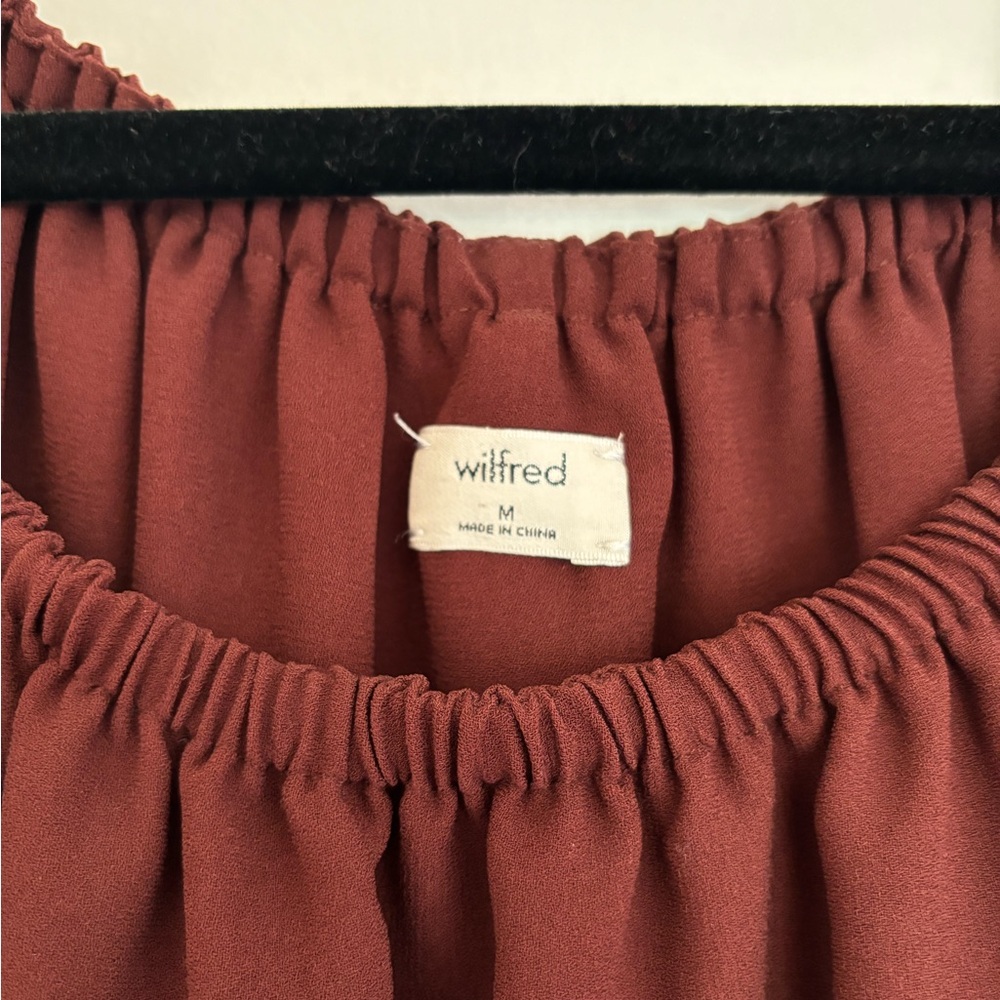 Aritizia Wilfred Off-the-Shoulder Blouse - Picture 5 of 6